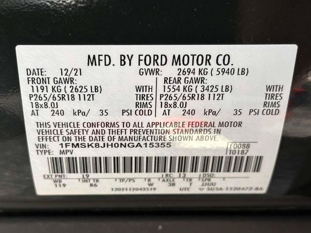 Certified 2022 Ford Explorer Timberline AWD/4WD image 31
