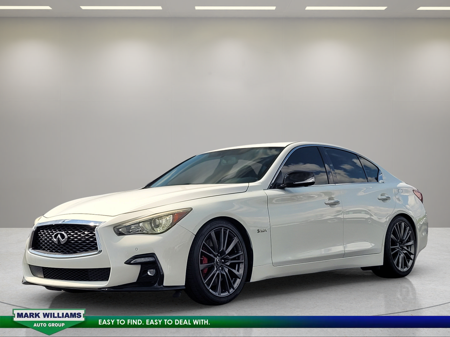 Used 2018 INFINITI Q50 Red Sport 400 RWD image 8