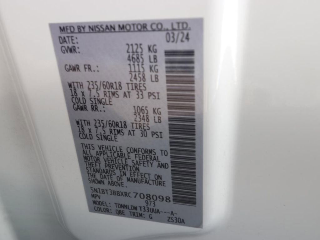 Used 2024 Nissan Rogue SV AWD/4WD image 24