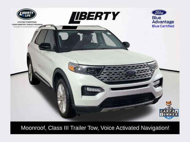 Certified 2021 Ford Explorer Limited w/ Hybrid Equipment Group 310A AWD/4WD 360° Tour