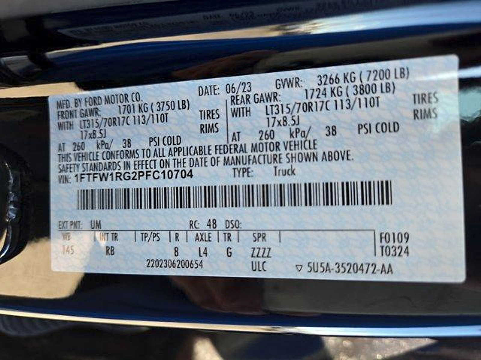 Certified 2023 Ford F150 Raptor AWD/4WD image 27