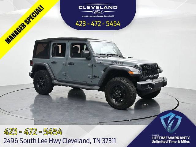 Used 2024 Jeep Wrangler Unlimited Sport
