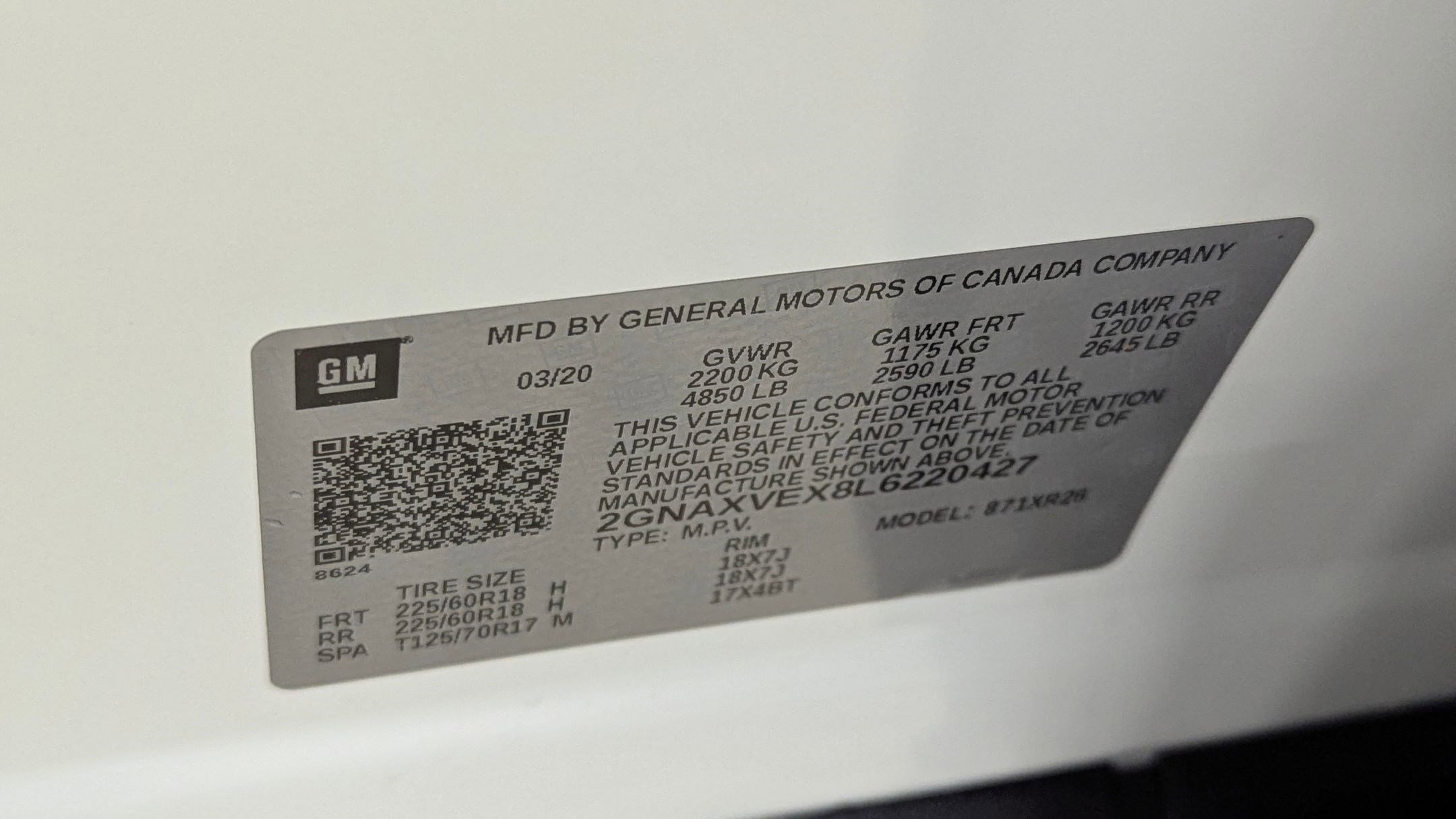 Used 2020 Chevrolet Equinox LT image 19