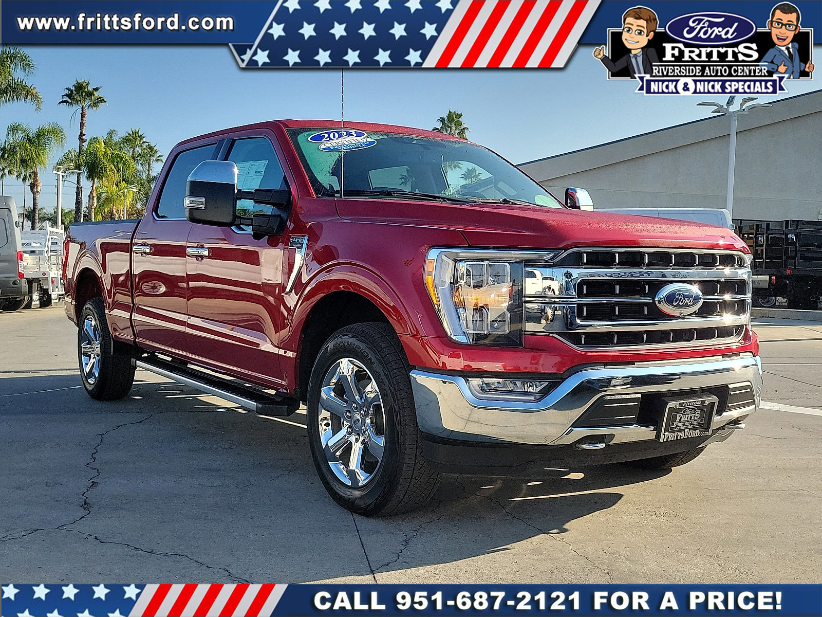 Certified 2023 Ford F150 Lariat w/ Max Trailer Tow Package image 3