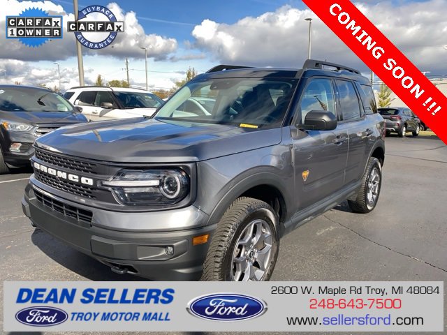 Certified 2024 Ford Bronco Sport Badlands