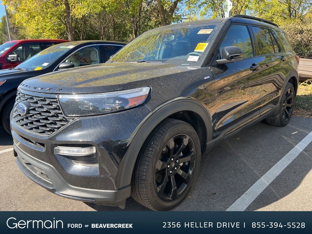 Certified 2023 Ford Explorer ST-Line w/ Class IV Trailer Tow Package