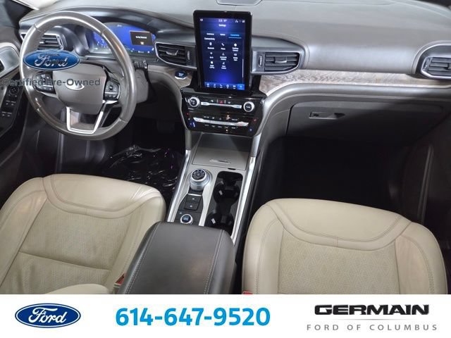 Certified 2022 Ford Explorer Platinum w/ Technology Package AWD/4WD image 32
