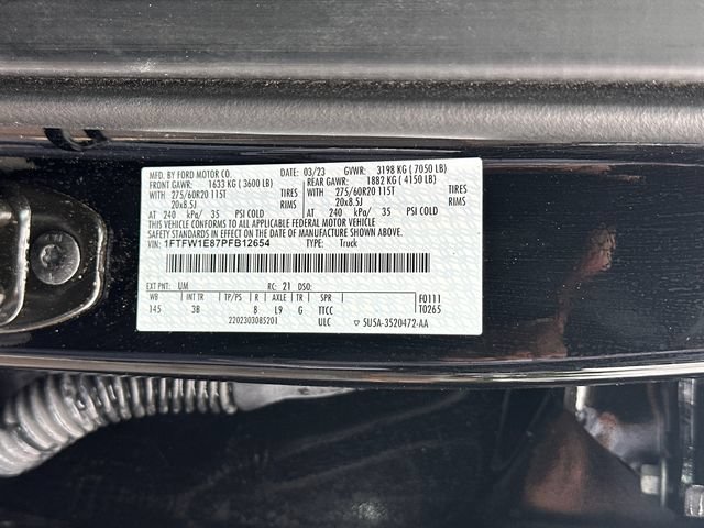 Certified 2023 Ford F150 Platinum w/ Equipment Group 701A High AWD/4WD image 33