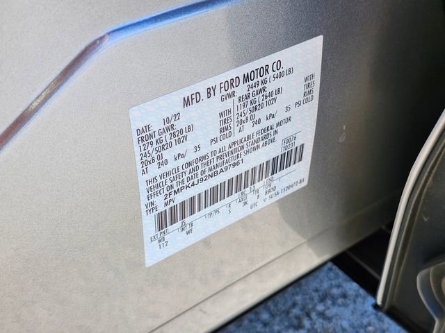 Certified 2022 Ford Edge ST-Line w/ Cargo Accessory Package image 33