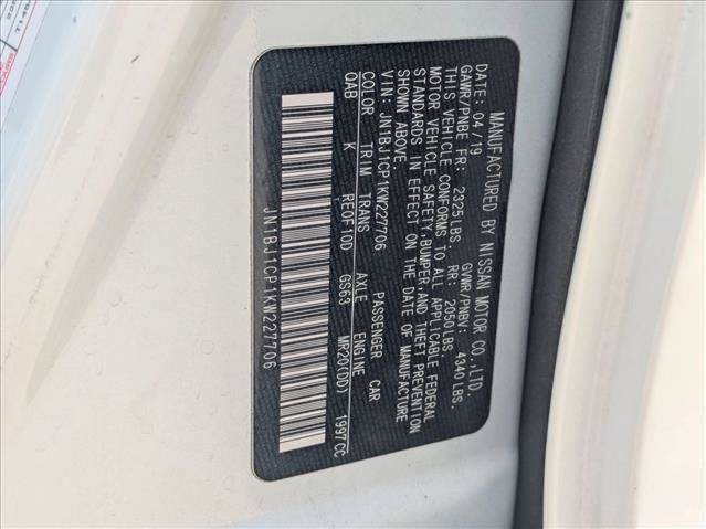 Used 2019 Nissan Rogue Sport SL w/ Premium Package FWD image 15