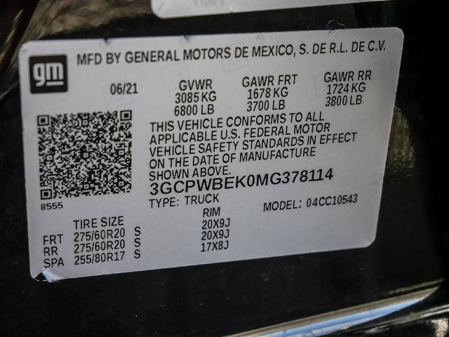 Used 2021 Chevrolet Silverado 1500 Custom RWD image 30