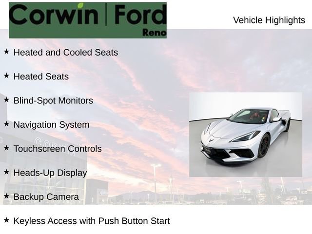 Used 2023 Chevrolet Corvette Stingray Premium Conv w/ Z51 Performance Package image 2