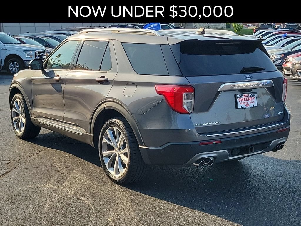 Certified 2021 Ford Explorer Platinum w/ Equipment Group 601A AWD/4WD image 3