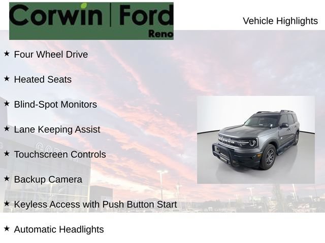 Certified 2023 Ford Bronco Sport Big Bend w/ Convenience Package AWD/4WD image 6