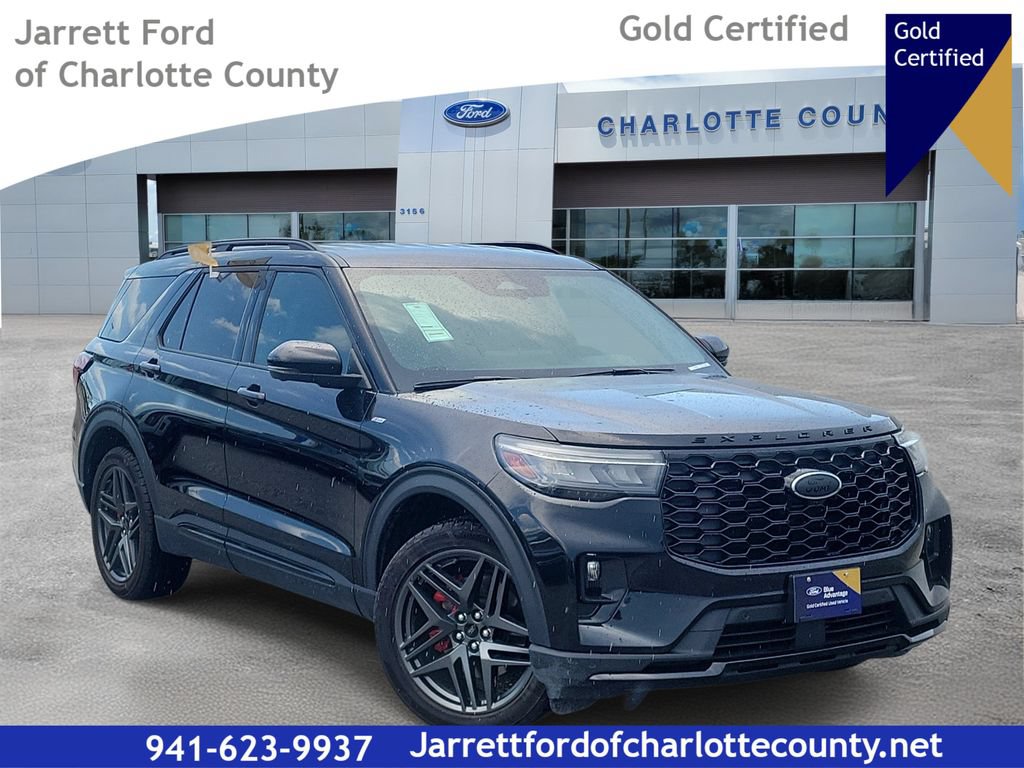 Certified 2025 Ford Explorer ST-Line w/ Premium Package RWD image 1