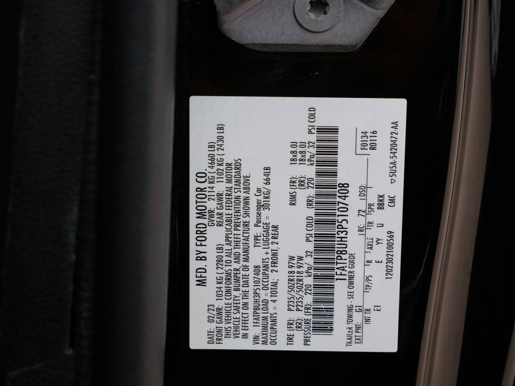Certified 2023 Ford Mustang Premium RWD image 32