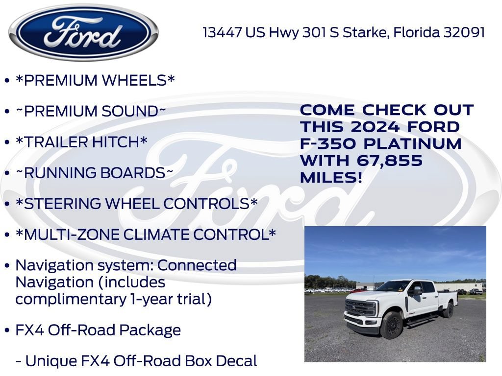 Certified 2024 Ford F350 Platinum AWD/4WD image 17
