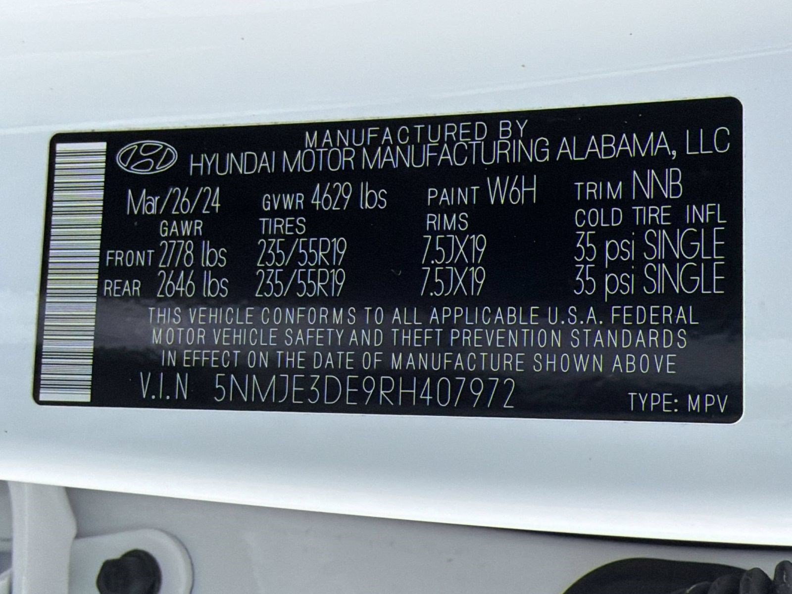 Used 2024 Hyundai Tucson Limited FWD image 23
