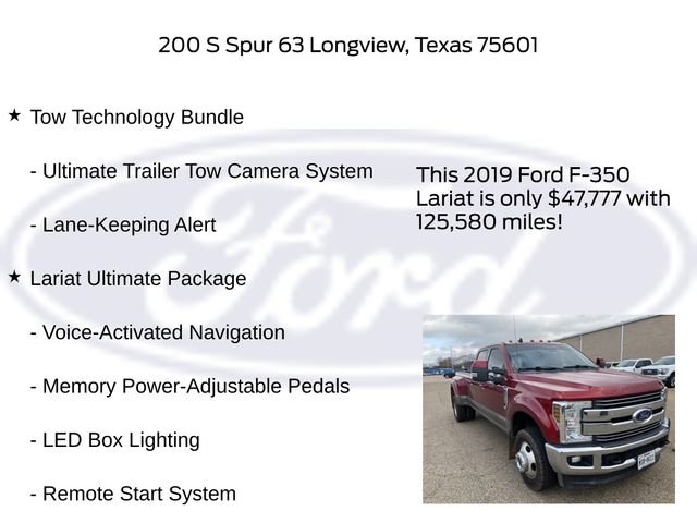Certified 2019 Ford F350 Lariat w/ Lariat Ultimate Package image 10