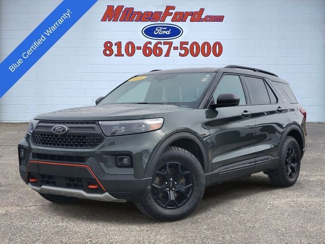 Certified 2022 Ford Explorer Timberline AWD/4WD image 1