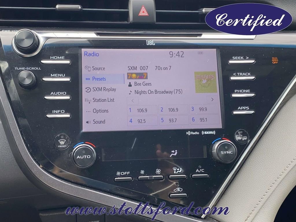 Used 2018 Toyota Camry XLE w/ Audio Package image 25