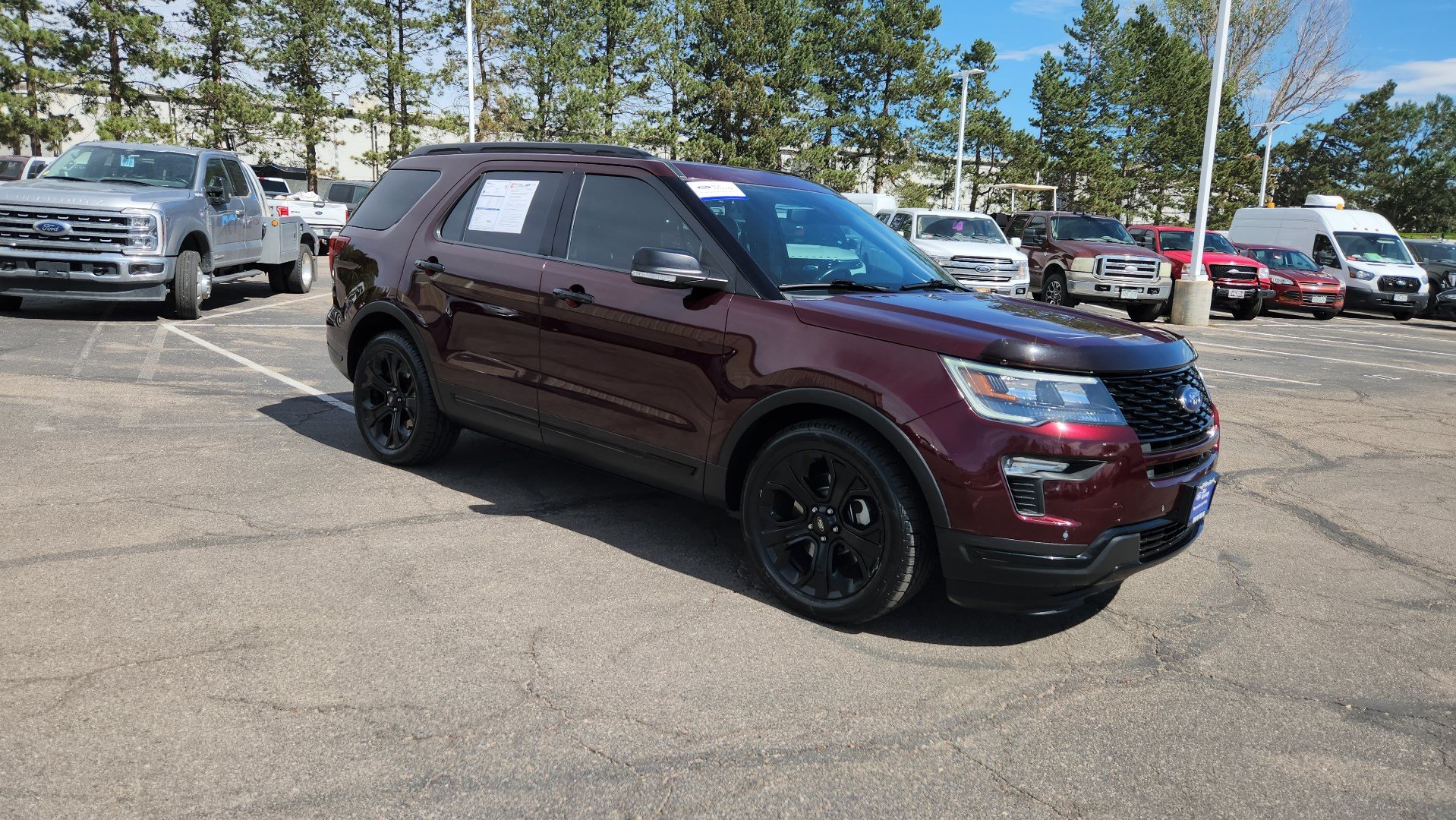Certified 2019 Ford Explorer Sport w/ Equipment Group 401A AWD/4WD image 14