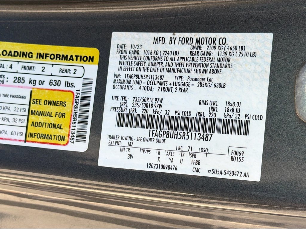 Certified 2024 Ford Mustang Premium RWD image 42