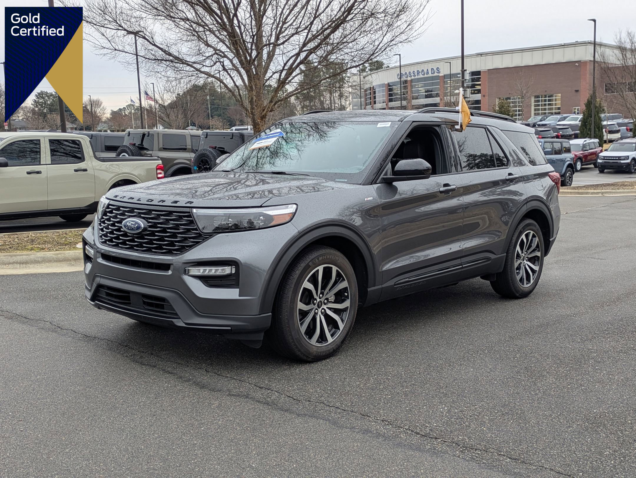 Certified 2024 Ford Explorer ST-Line w/ Class IV Trailer Tow Package