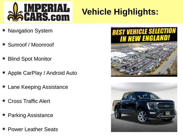 Certified 2023 Ford F150 Platinum w/ Equipment Group 701A High image 11