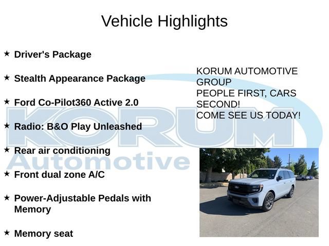 Certified 2027 Ford Expedition Platinum w/ Stealth Appearance Package AWD/4WD image 8