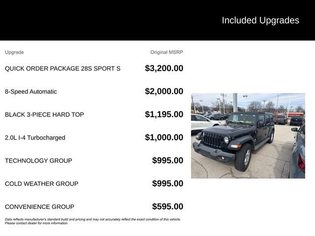 Used 2019 Jeep Wrangler Unlimited Sport S image 9