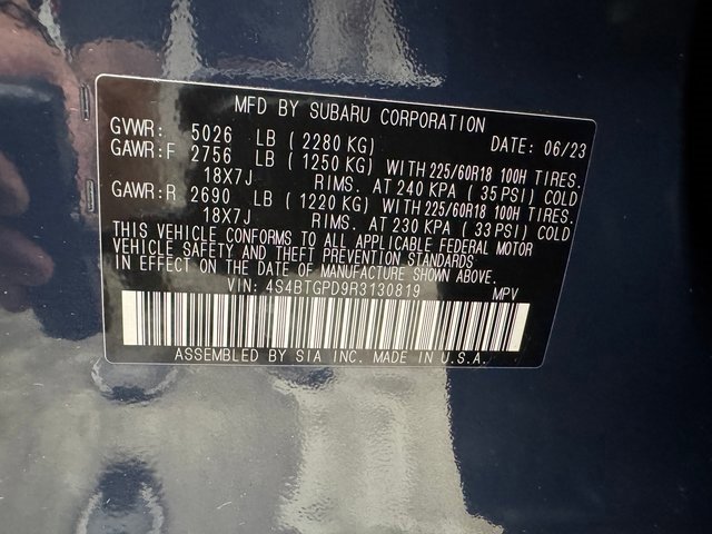 Used 2024 Subaru Outback Touring XT image 31