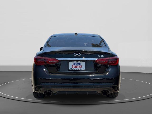 Used 2023 INFINITI Q50 Luxe w/ Cargo Package RWD image 6