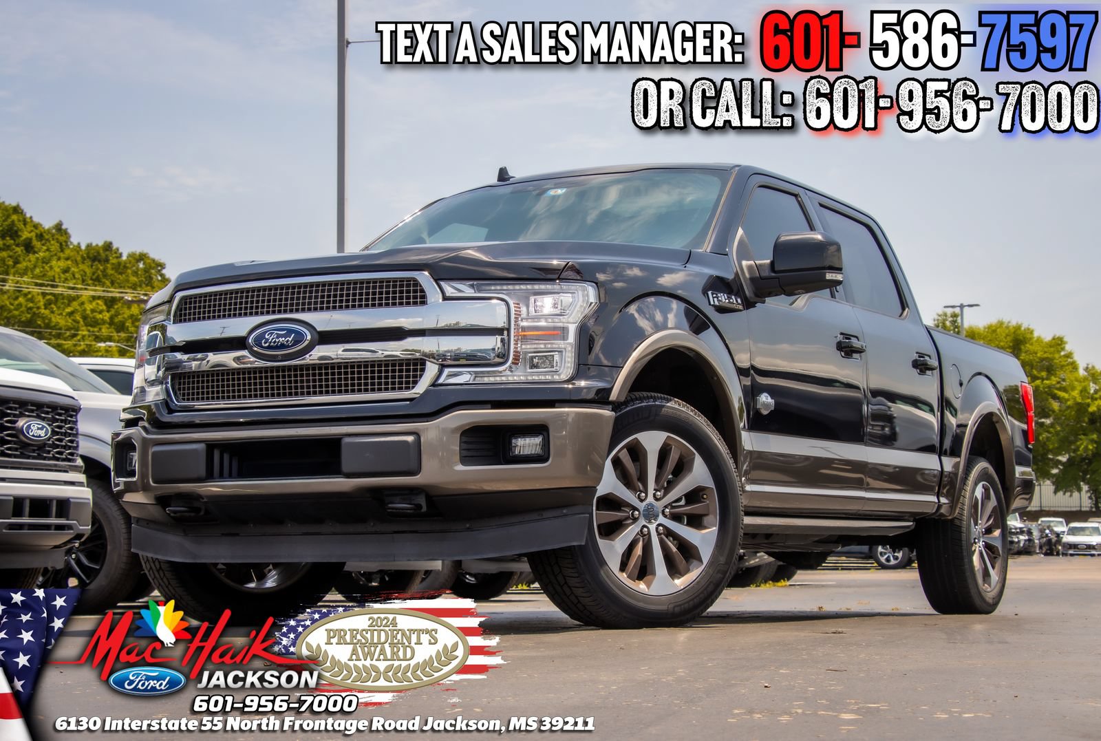 Certified 2020 Ford F150 King Ranch w/ Equipment Group 601A Luxury AWD/4WD image 1
