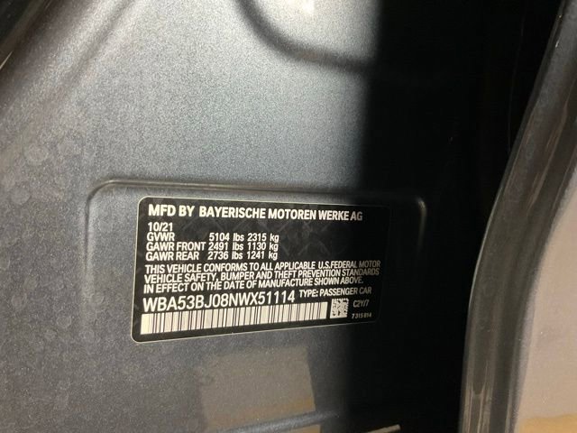 Used 2022 BMW 540i w/ Executive Package image 28