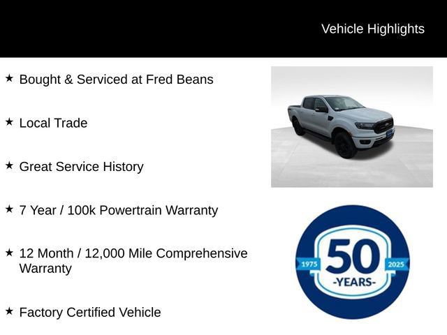 Certified 2022 Ford Ranger Lariat w/ Equipment Group 501A High image 9