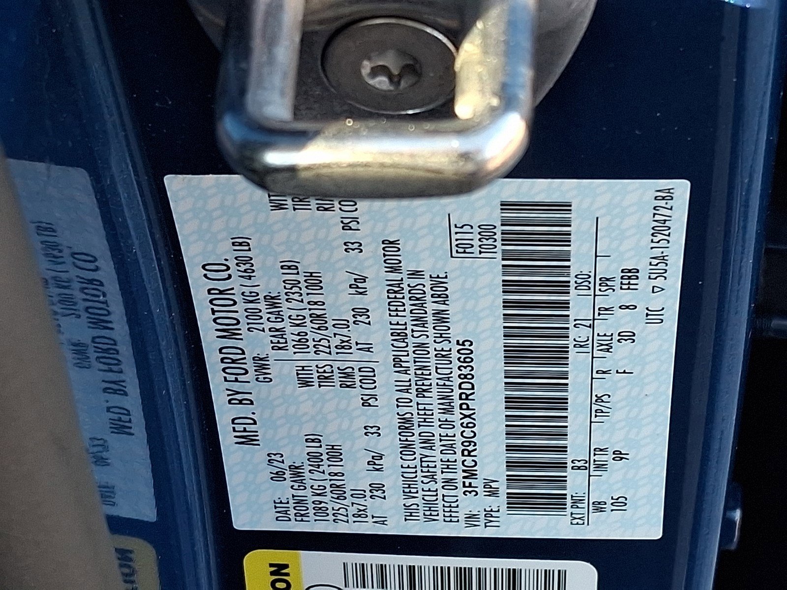 Certified 2023 Ford Bronco Sport Outer Banks w/ Tech Package image 26