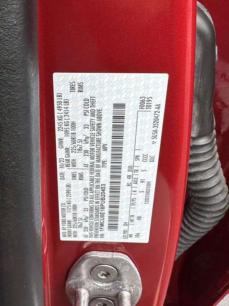Certified 2023 Ford Escape SE FWD image 22