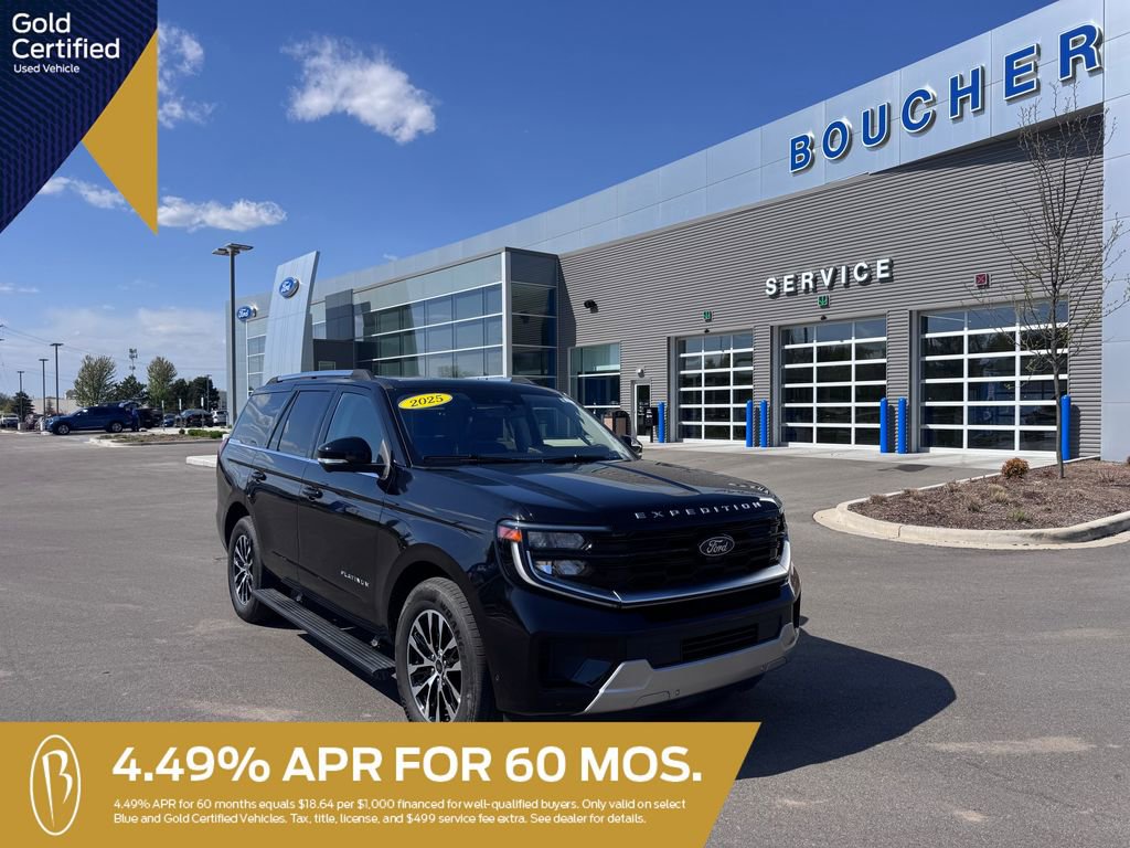 Certified 2025 Ford Expedition Platinum