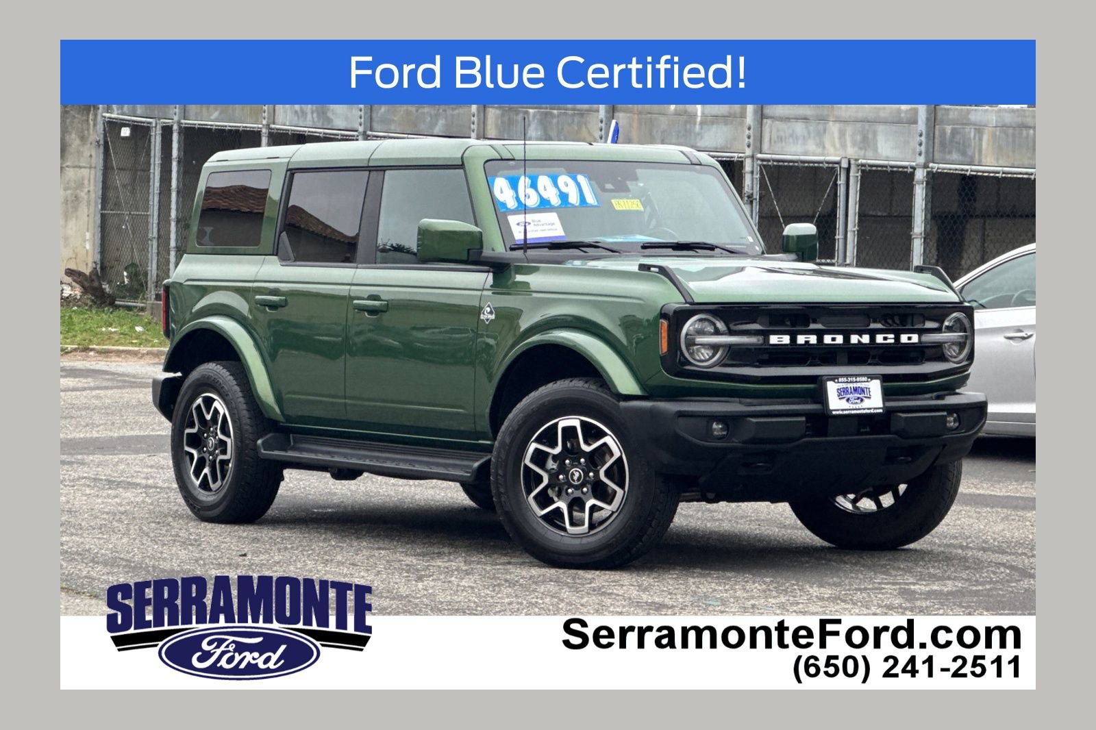 Certified 2025 Ford Bronco Outer Banks