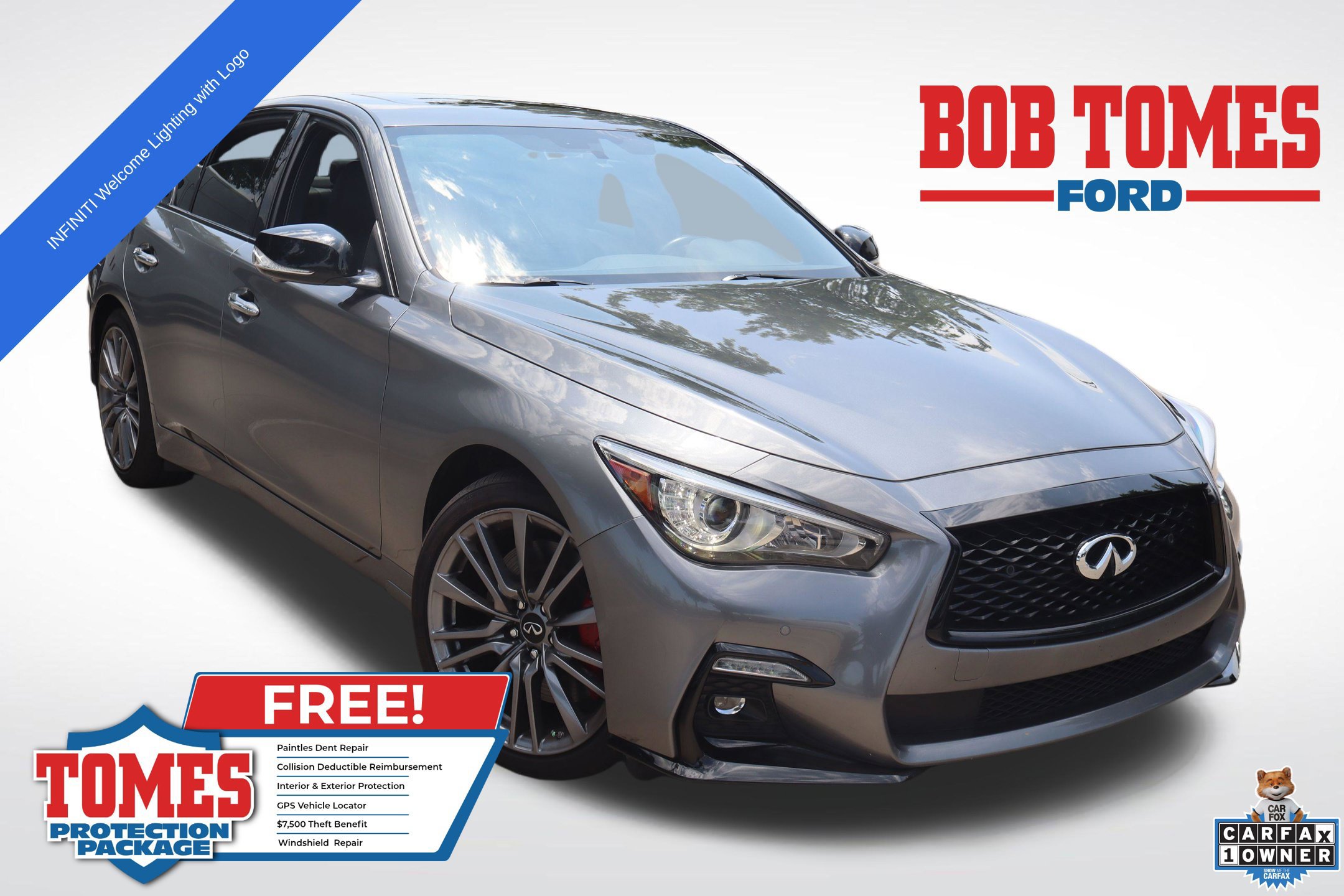 Used 2024 INFINITI Q50 Red Sport 400