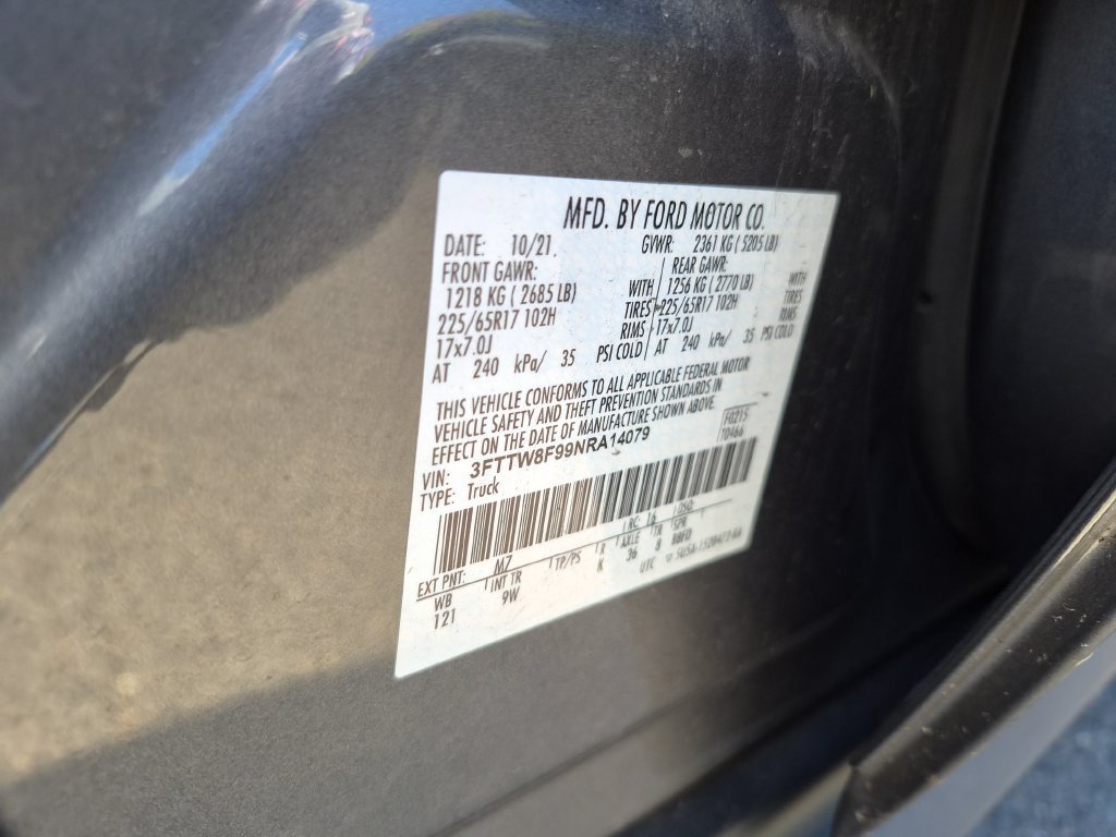 Certified 2022 Ford Maverick XL w/ Equipment Group 100A Standard AWD/4WD image 43