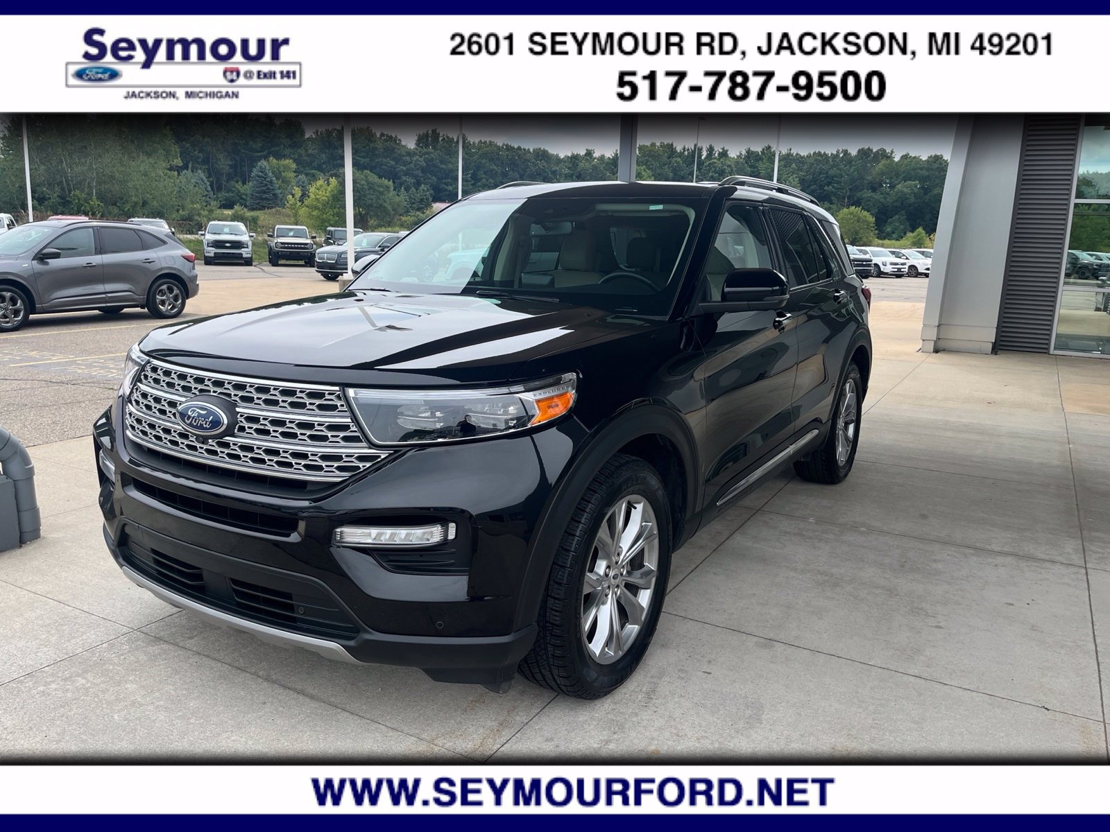 Certified 2024 Ford Explorer Limited w/ Limited Technology Package AWD/4WD image 1