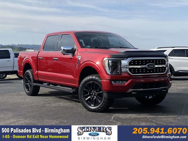 Certified 2023 Ford F150 Platinum w/ Equipment Group 701A High image 1
