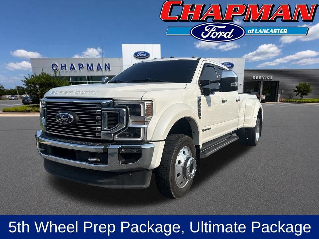 Certified 2021 Ford F450 Lariat w/ Lariat Ultimate Package AWD/4WD image 1