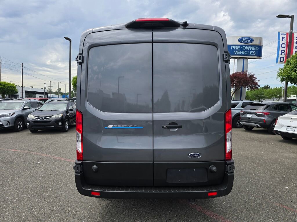 Certified 2023 Ford E-Transit Medium Roof w/ Load Area Protection Package RWD image 4