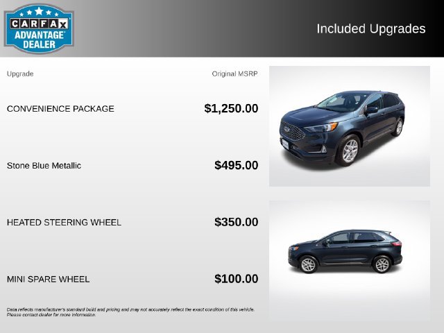Certified 2023 Ford Edge SEL w/ Convenience Package AWD/4WD image 6