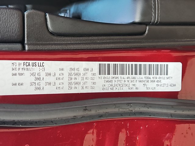 Used 2019 Jeep Grand Cherokee Altitude RWD image 25