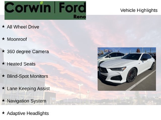 Used 2021 Acura TLX Type S AWD/4WD image 7