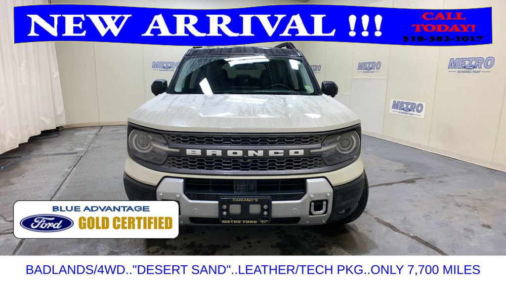 Certified 2025 Ford Bronco Sport Badlands w/ Badlands Tech Package image 9